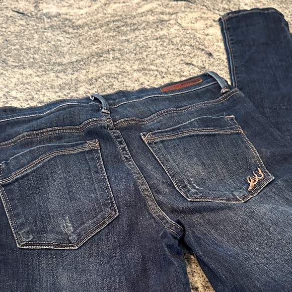 Express Denim - Express Denim Jeans in Deep Blue- Mua- Midrise 6R